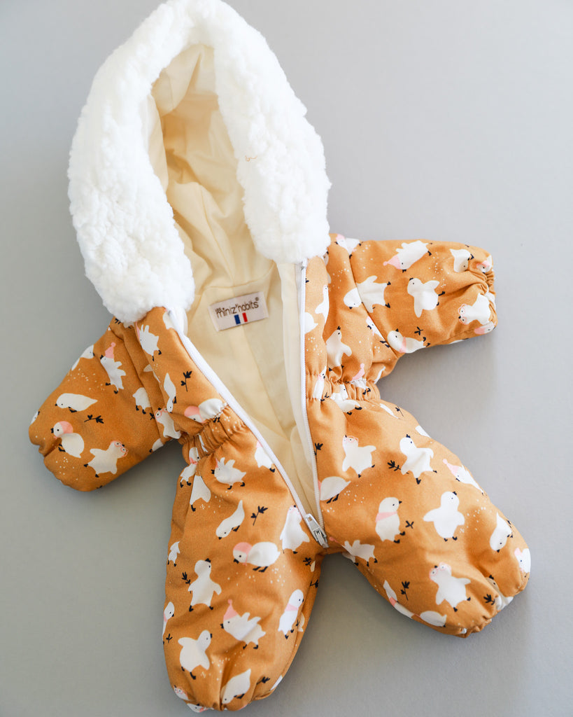 Minikane Doll Clothes | Baby Doll Snowsuit - Little Chicks