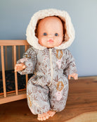 Minikane Doll Clothes | Baby Doll Snowsuit - Deer