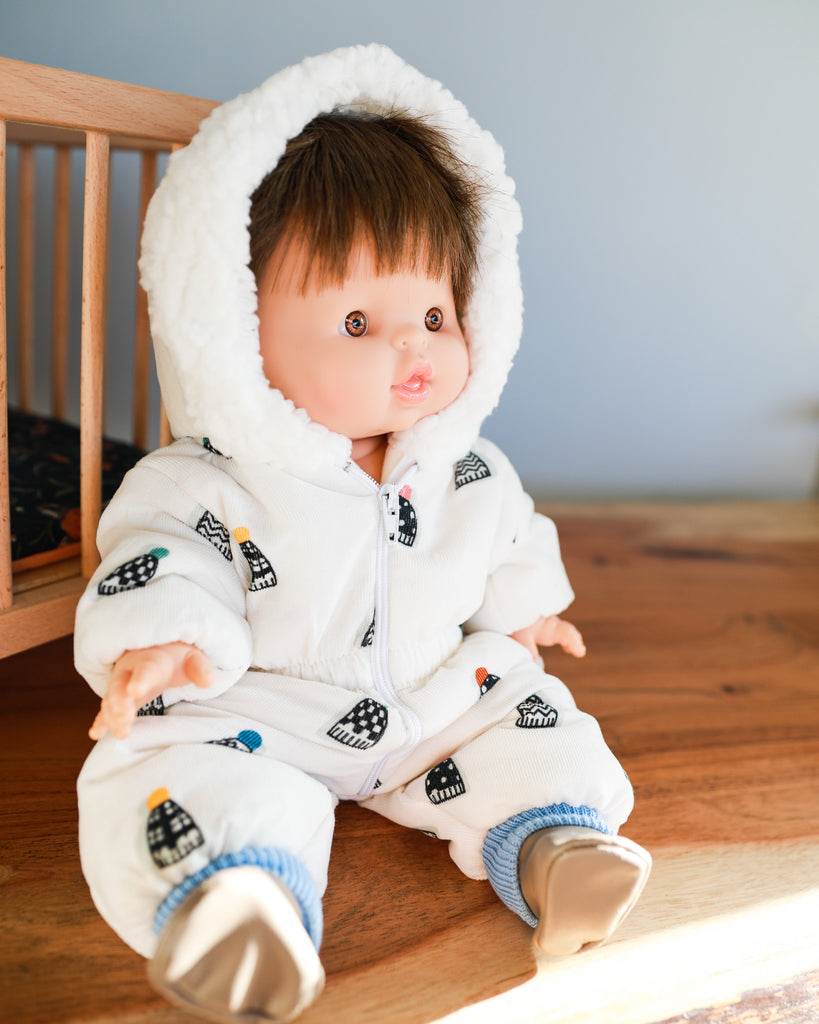 Minikane Doll Clothes | Baby Doll Snowsuit - Snow Hats
