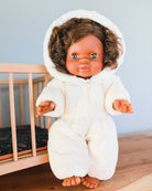 Minikane Doll Clothes | Baby Doll Snowsuit - White