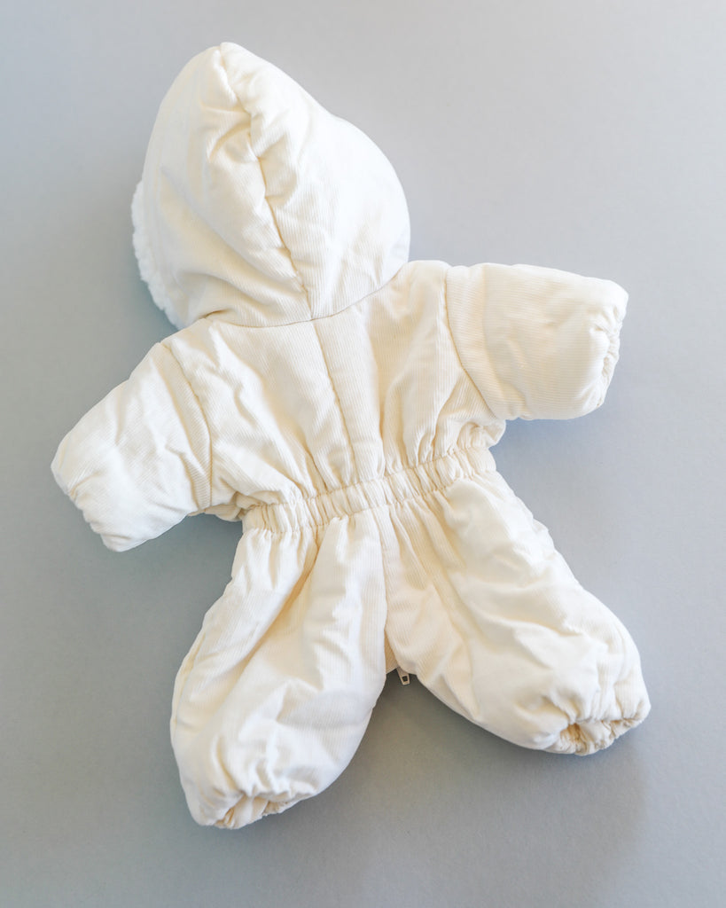Minikane Doll Clothes | Baby Doll Snowsuit - White