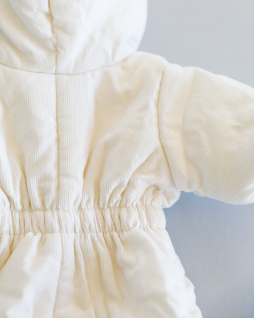Minikane Doll Clothes | Baby Doll Snowsuit - White