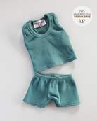 Minikane Doll Clothes | Baby Boy Doll Tank Set (Blue)