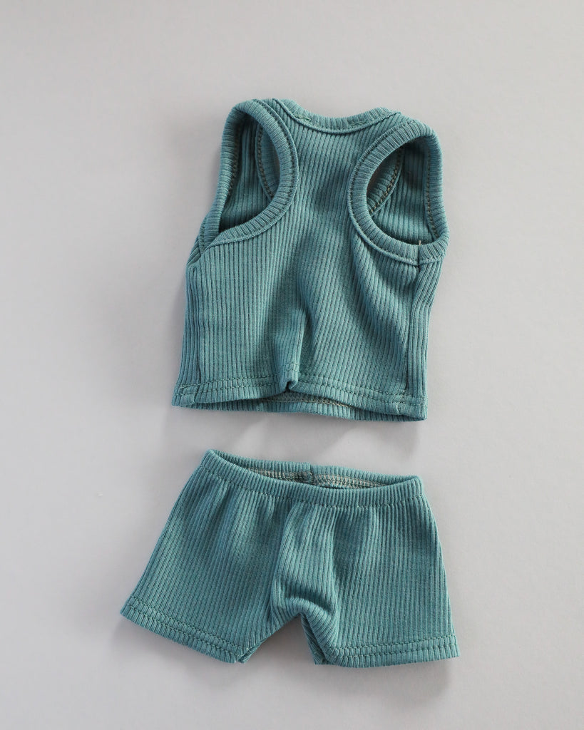 Minikane Doll Clothes | Baby Boy Doll Tank Set (Blue)