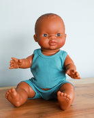 Minikane Doll Clothes | Baby Boy Doll Tank Set (Blue)