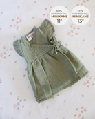 Minikane Doll Clothes | Baby Doll Dress (Mint)