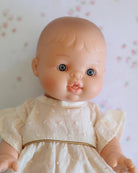 Minikane Doll Clothes | Baby Doll Dress (White)