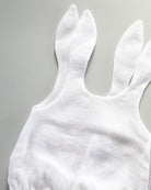 Minikane Doll Clothes | Baby Doll Linen Romper (White)