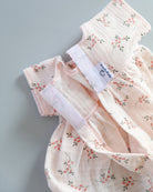 Minikane Doll Clothes | Baby Doll Muslin Floral Dress (Pink)