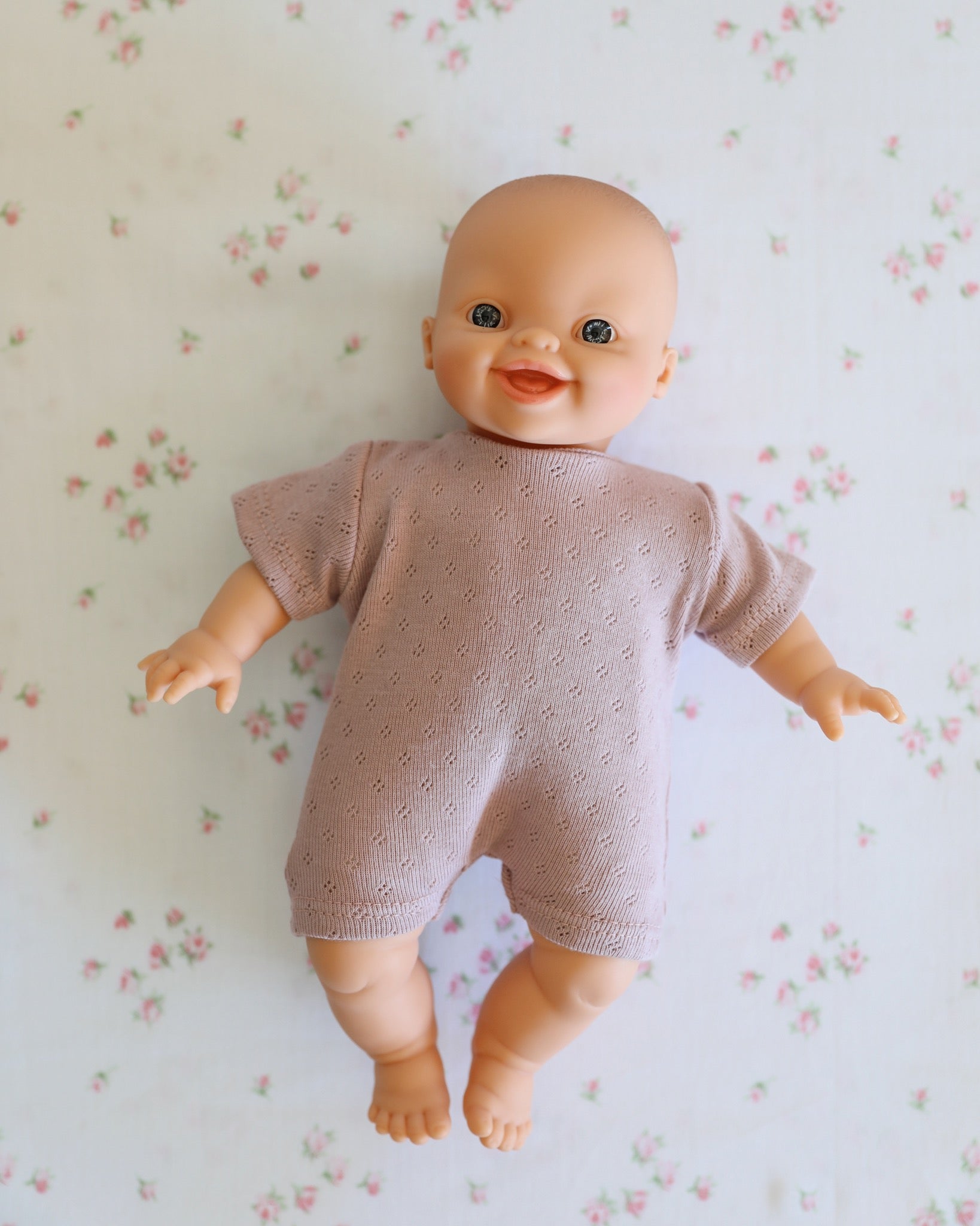 Minikane Doll Clothes - Baby Doll Onesie (Petal)