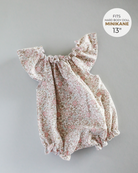 Minikane Doll Clothes | Baby Doll Romper - Summer Flowers