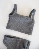 Minikane Doll Clothes | Baby Girl Doll Underwear Set (Grey)