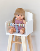 Minikane Doll Clothes | Baby Girl Doll Underwear Set (Soft Pink)