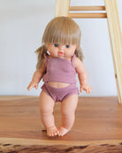 Minikane Doll Clothes | Baby Girl Doll Underwear Set (Soft Pink)