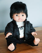 Minikane Doll Clothes | Baby Doll Down Jacket - Black