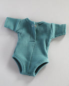 Minikane Doll Clothes | Short Sleeved Baby Doll Bodysuit (Blue)