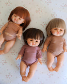 Minikane Doll Clothes | Short Sleeved Baby Doll Bodysuit (Pink)