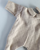 Minikane Doll Clothes | Soft Body Doll One-Piece Outfit (Beige)