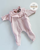 Minikane Doll Clothes | Soft Body Doll One-Piece Outfit (Pink)