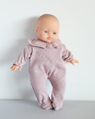 Minikane Doll Clothes | Soft Body Doll One-Piece Outfit (Pink)