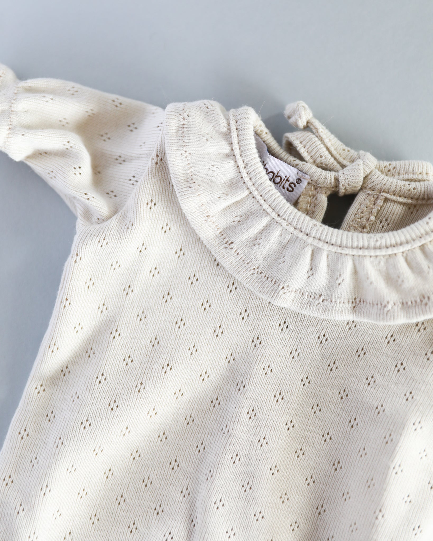 Minikane Doll Clothes | Soft Body Doll One-Piece Outfit (White)