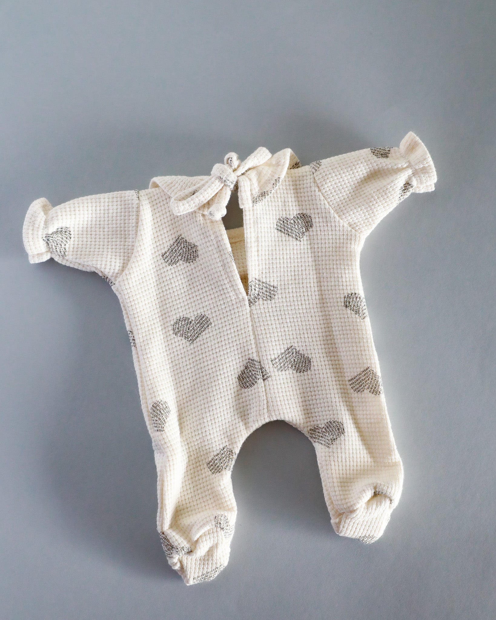 Minikane Doll Clothes | Soft Body Doll Onesie - Hearts