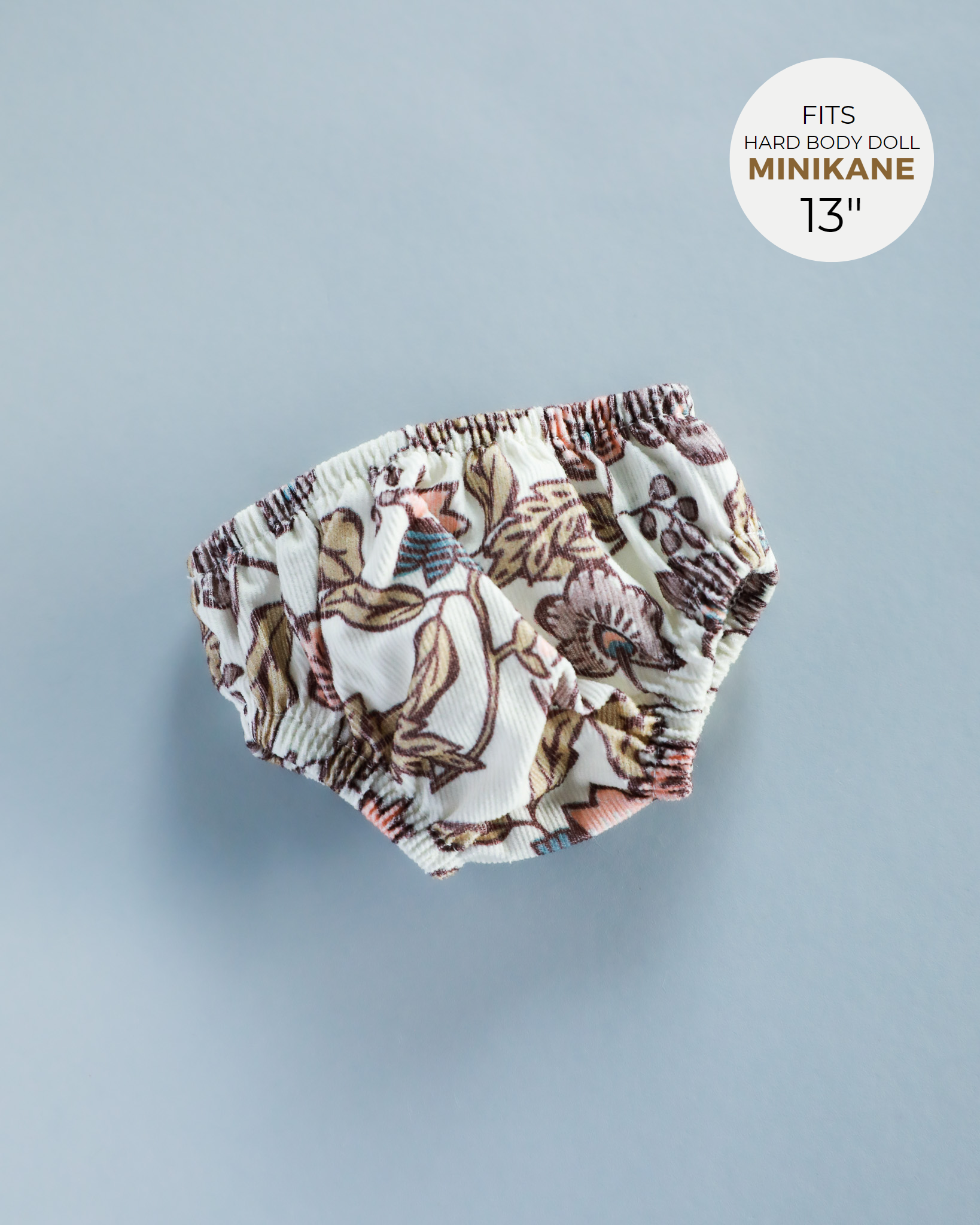 Minikane Doll Clothes | Baby Doll Underwear - Passion Flower