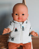 Minikane Doll Clothes | Doll Puffer Vest - Snow Hats
