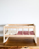 Minikane Doll Furniture | Wooden Baby Doll Cradle