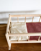 Minikane Doll Furniture | Wooden Baby Doll Cradle