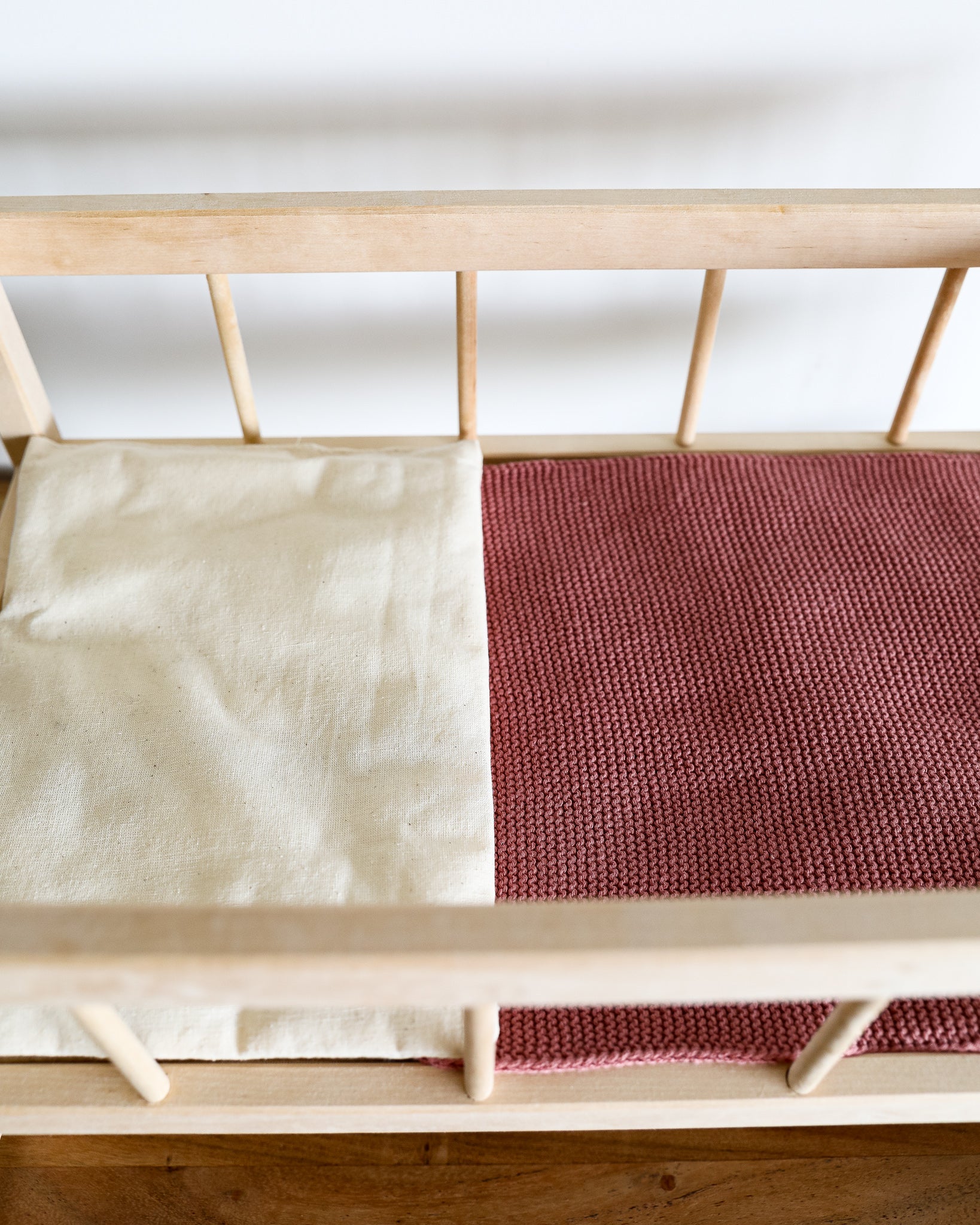 Minikane Doll Furniture | Wooden Baby Doll Cradle