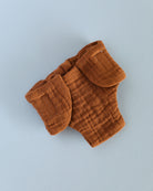 Minikane Doll Clothes | Baby Doll Muslin Diaper (Brown)