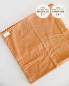 Minikane Doll Clothes | Baby Doll Muslin Swaddle Blanket (Toffee)
