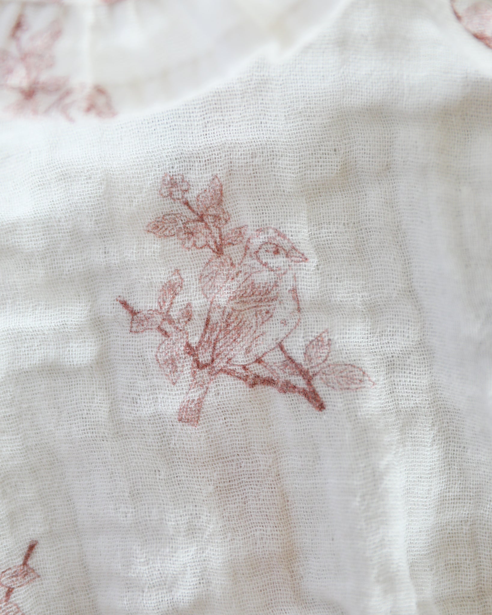 Minikane Doll Clothes | Soft Body Doll Onesie with Headband (Bird Print)