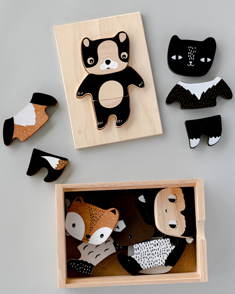 Mix + Match Animal Puzzle