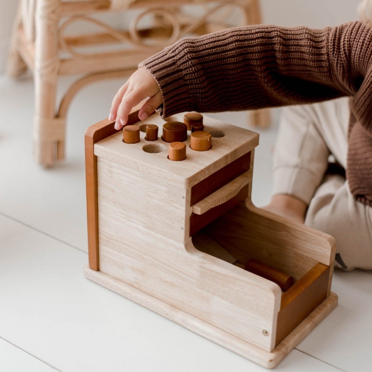 Montessori Cylinder Drop