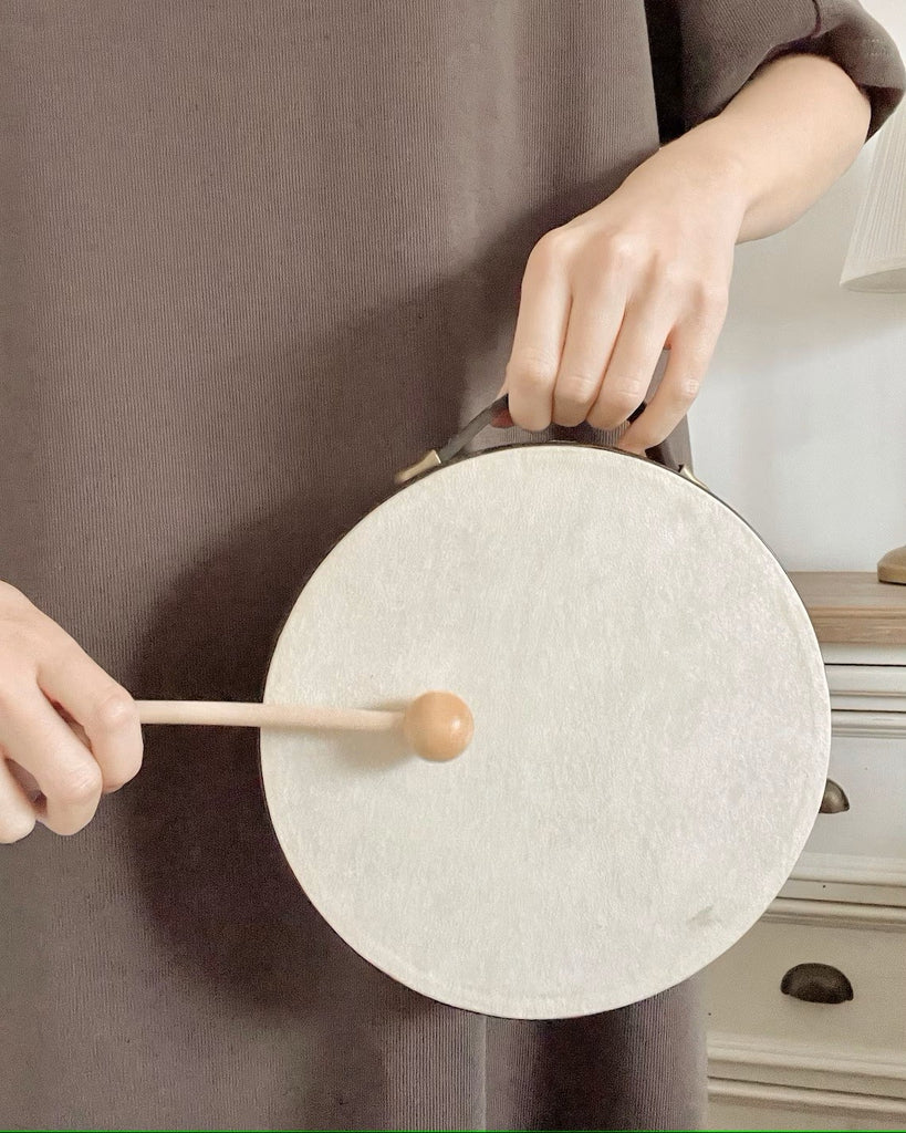 Montessori Wooden Hand Drum