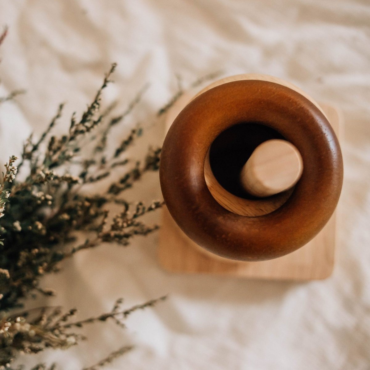 Montessori Wooden Stacking Rings – Playroom Collective