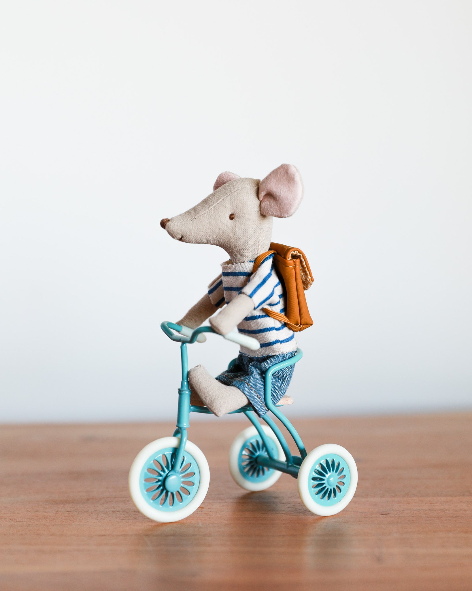 Maileg | Mouse Tricycle - Petrol Blue
