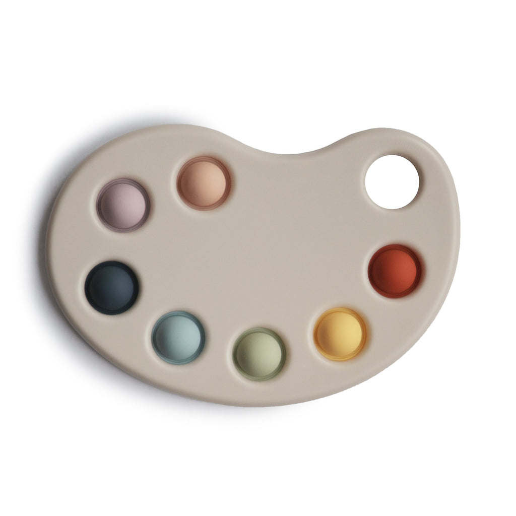 Mushie | Paint Palette Press Toy