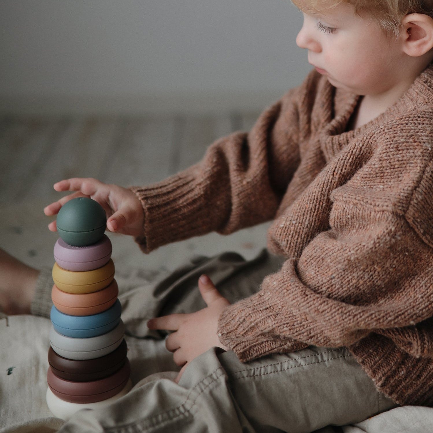 Mushie | Stacking Rings Toy