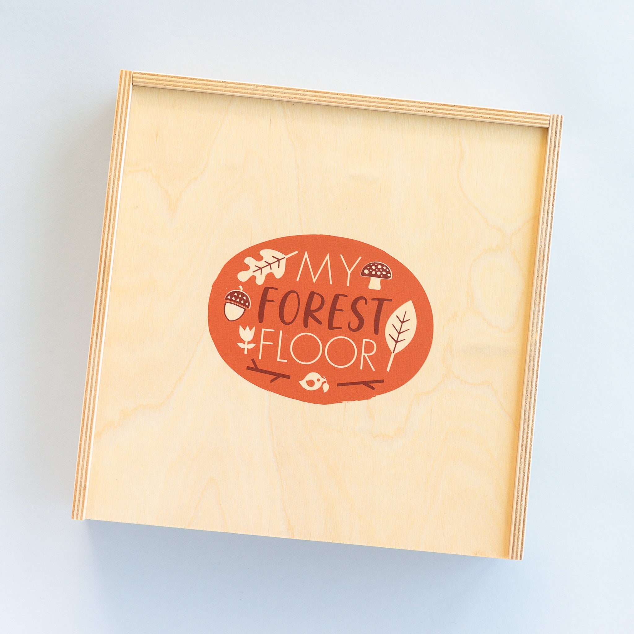Forest Treasures Wooden Tinker Tray