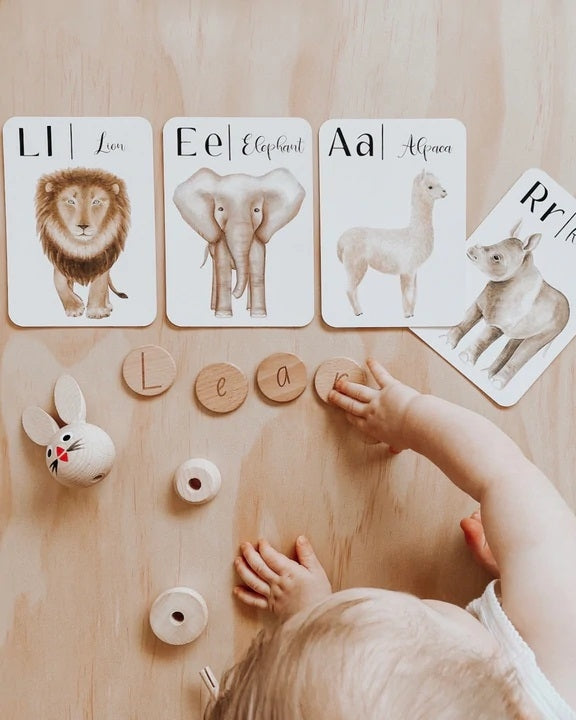 Jo Collier Designs | Nature's ABC Flashcards