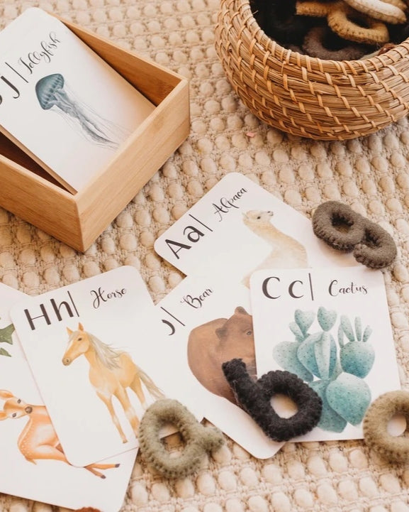 Jo Collier Designs | Nature's ABC Flashcards