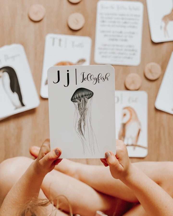 Jo Collier Designs | Nature's ABC Flashcards