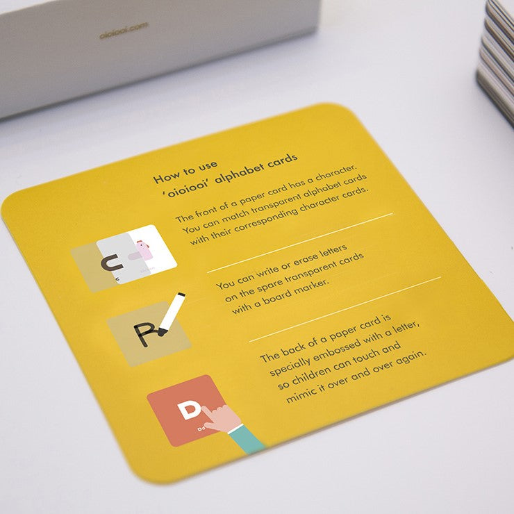 Oioiooi Alphabet Cards