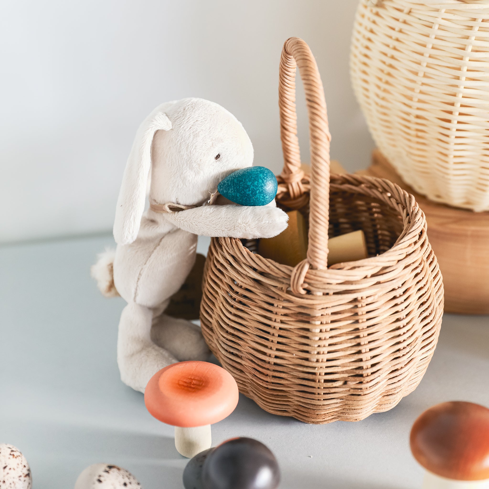 Olli Ella | Rattan Berry Basket - Natural