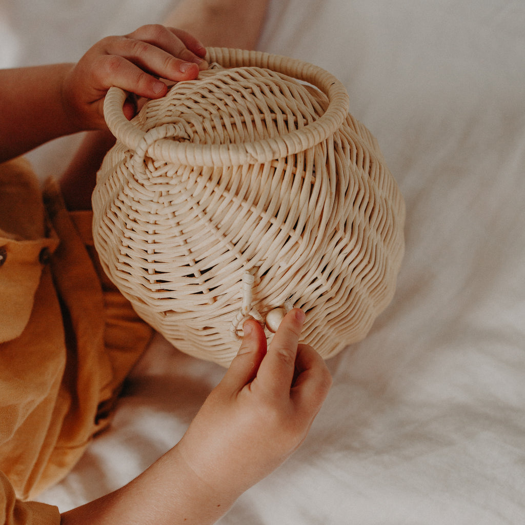 Olli Ella | Rattan Egg Basket