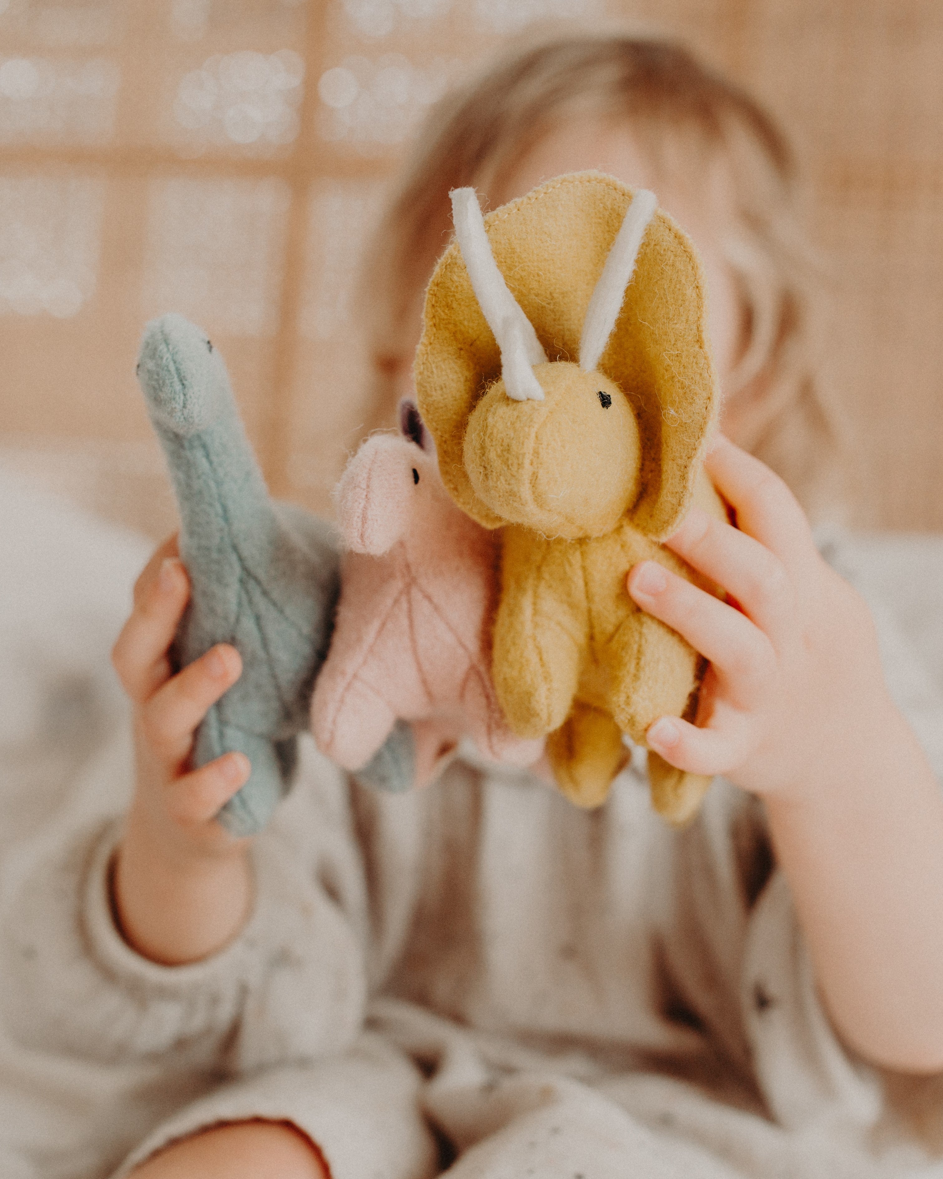 Olli Ella | Holdie Folk Felt Dinosaurs (set of 3)