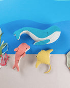 Olli Ella | Holdie Folk Felt Ocean Animals (set of 3)